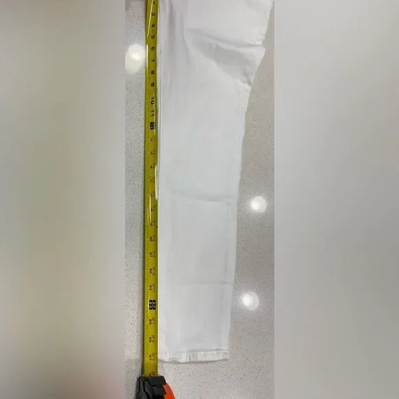 Madewell White Mid-Rise Skinny Crop Jeans 29x27 NWT - Picture 12 of 14